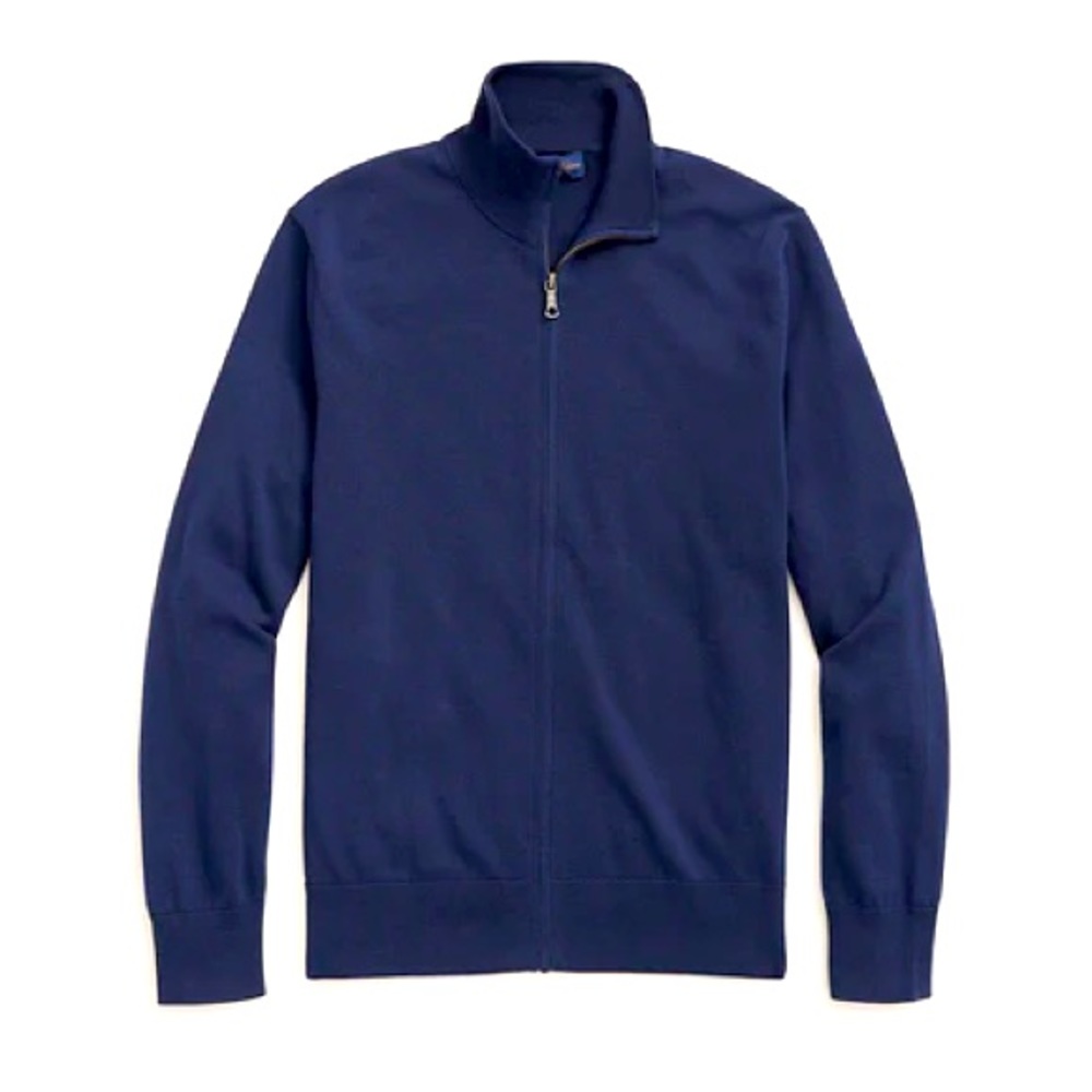 Brooks Brothers Supima cotton half-zip